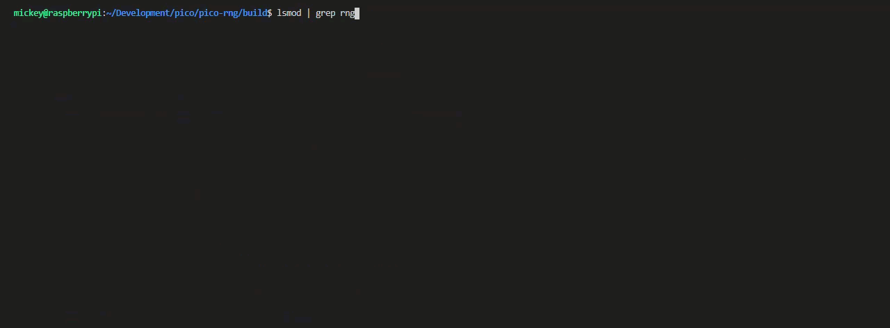 Pico Random Numbers